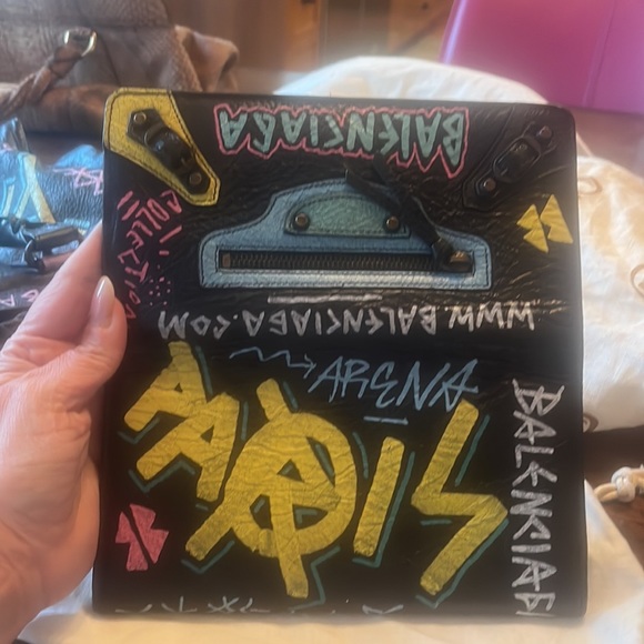 Balenciago graffiti wallet - Picture 5 of 5